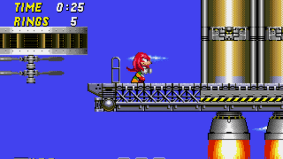 Knuckles' Emerald Hunt Screenshot