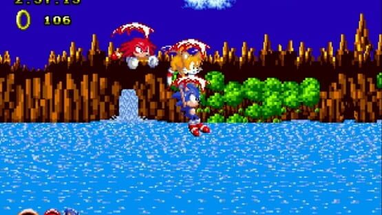 SONIC CLASSIC HEROES - HACK para MEGA DRIVE 