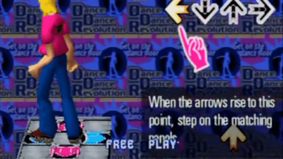 Dance Dance Revolution Screenshot