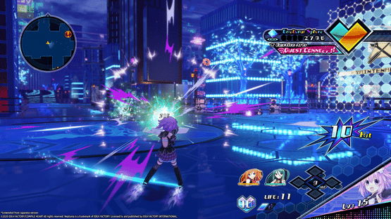 Neptunia: Virtual Stars Screenshot