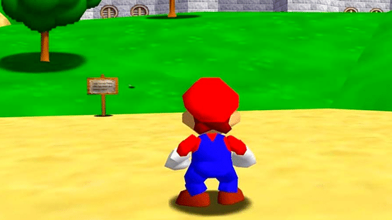 Super Mario 64 Port Screenshot