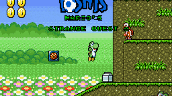 Yoshi's Strange Quest Screenshot