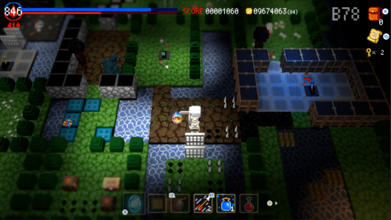 Dungeon and Gravestone Screenshot