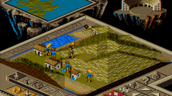 Populous II: Trials of the Olympian Gods Screenshot