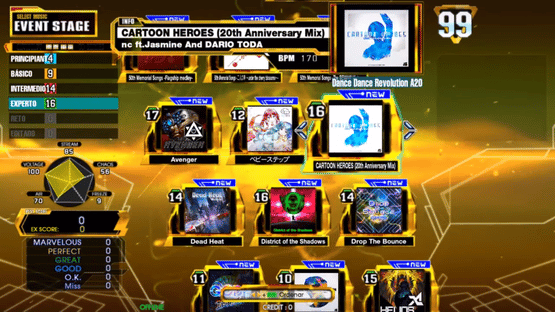 Dance Dance Revolution A20 Screenshot