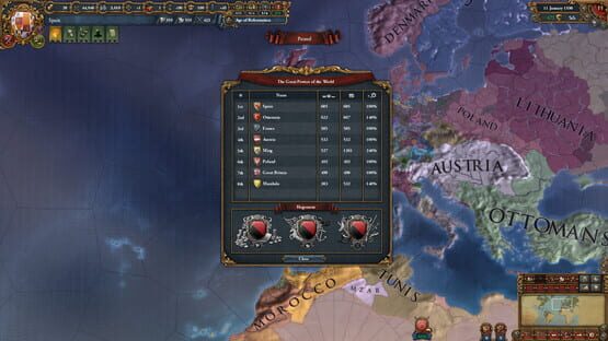 Képernyőkép erről: Europa Universalis IV: Emperor