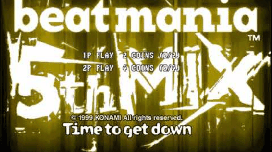 Beatmania 5thMix: Time to Get Down Screenshot