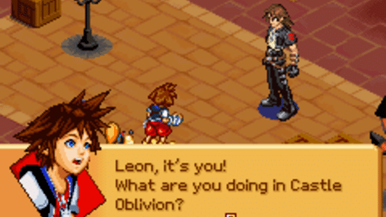 Kingdom Hearts: Chain of Memories Screenshot