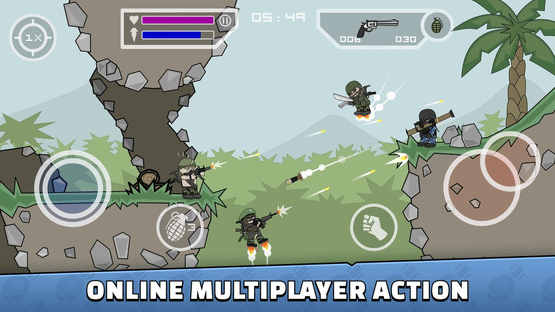 Mini Militia - Doodle Army 2 Screenshot