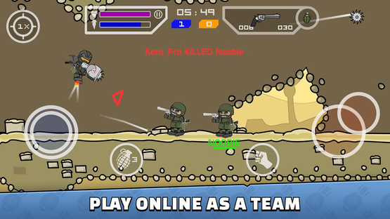 Mini Militia - Doodle Army 2 Screenshot