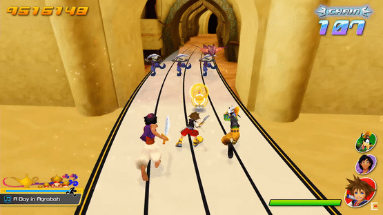 Kingdom Hearts: Melody of Memory Screenshot