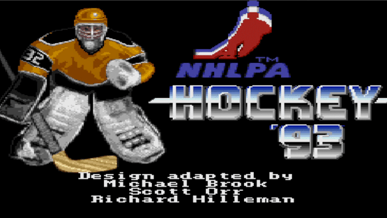 NHLPA Hockey 93 Screenshot