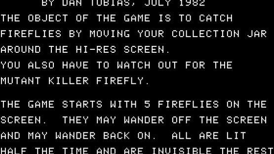 Fireflies Screenshot