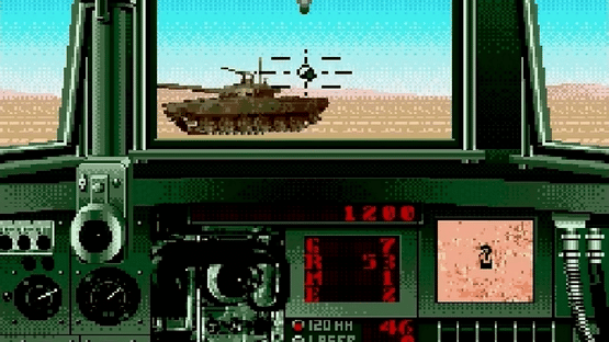 Garry Kitchen's Super Battletank: War in the Gulf Screenshot