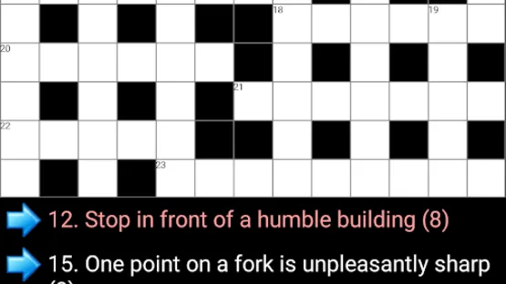 Cryptic Crosswords screenshot 1
