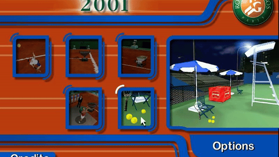 Roland Garros: French Open 2001 Screenshot