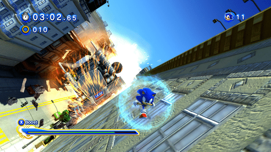 Sonic Generations: White Time and Space 20th Anniversary Set Screenshot