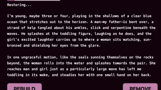 What Isn't Saved (will be lost) screenshot 1