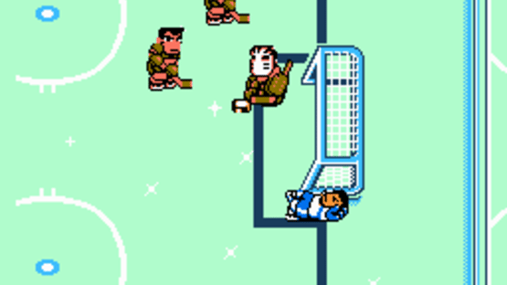 Go-Go! Nekketsu Hockey Club Slip-and-Slide Madness Screenshot