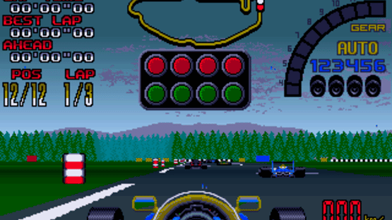 Nigel Mansell's World Championship Screenshot