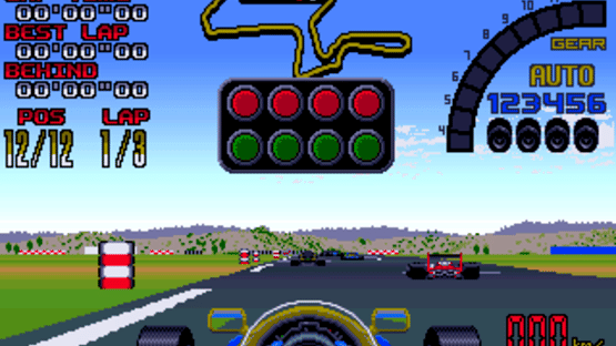 Nigel Mansell's World Championship Screenshot