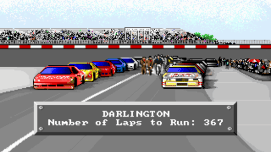 Bill Elliott's NASCAR Challenge Screenshot