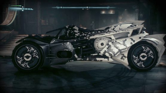 Batman: Arkham Knight - Rocksteady Themed Batmobile Skin Screenshot