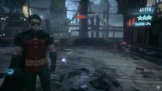 Képernyőkép erről: Batman: Arkham Knight - Robin and Batmobile Skins Pack