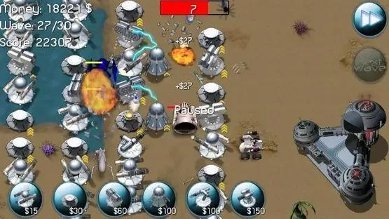 Nexus Defense: Desert Storm screenshot 1