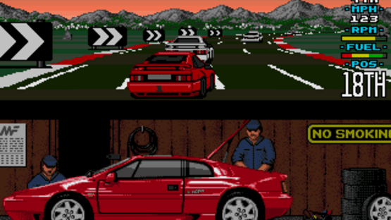 Lotus Esprit Turbo Challenge Screenshot