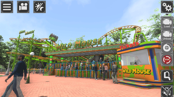 Theme Park Simulator: Rollercoaster Paradise Screenshot