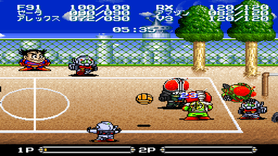 Battle Dodgeball: Toukyuu Daigekitotsu! Screenshot