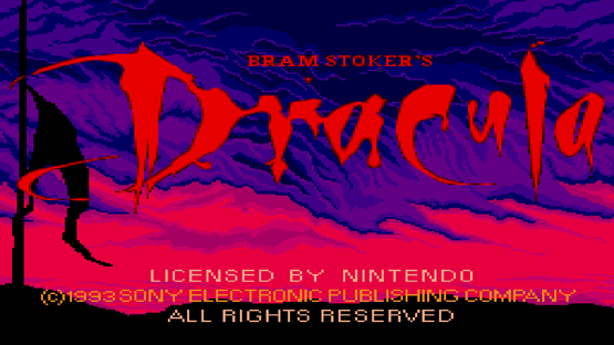 Bram Stoker's Dracula Screenshot