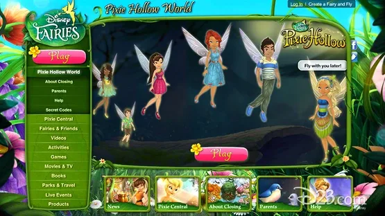 Pixie Hollow screenshot 1
