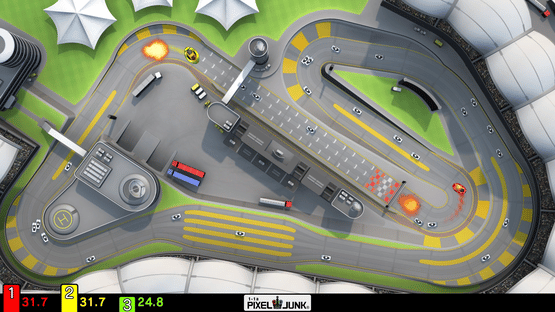 PixelJunk Racers: 2nd Lap Screenshot