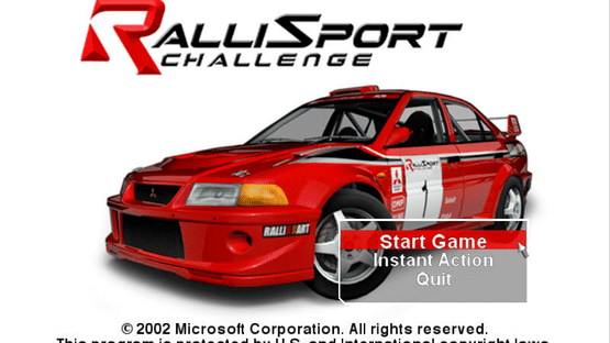 RalliSport Challenge Screenshot