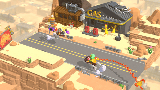 Screaming Chicken: Ultimate Showdown Screenshot