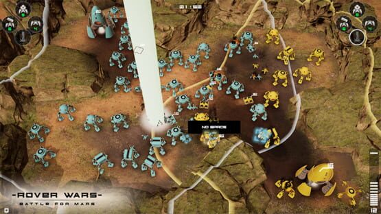 Képernyőkép erről: Rover Wars - Battle For Mars
