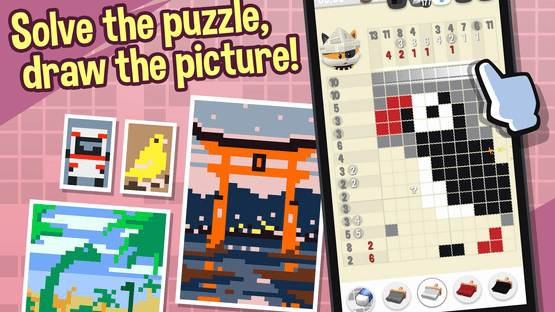 Hungry Cat Picross Screenshot