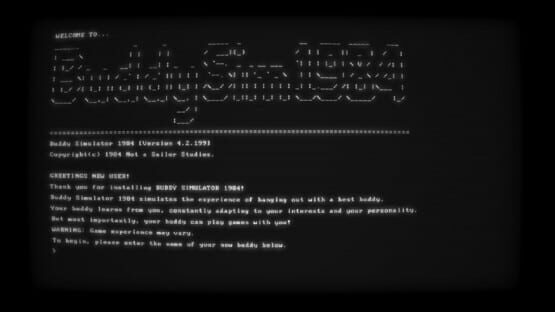 Buddy Simulator 1984 cover