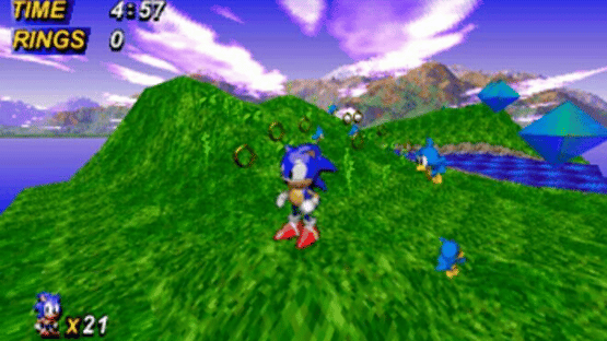 Sonic X-treme Screenshot