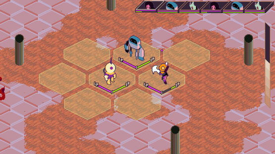 Keylocker: Turn Based Cyberpunk Action Screenshot