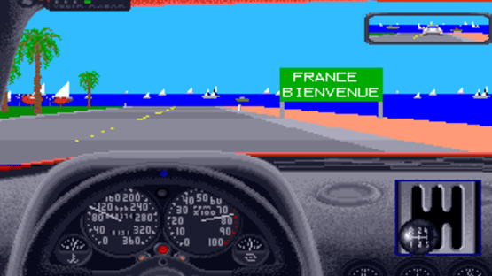 Test Drive II: Scenery Disk - European Challenge Screenshot