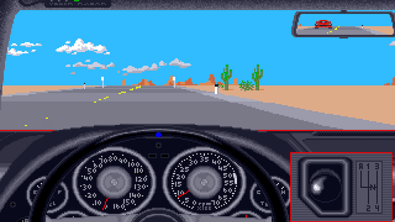 Test Drive II: Car Disk - The Muscle Cars Screenshot