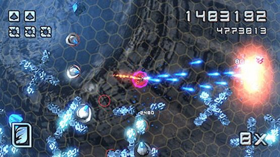 Super Stardust Portable Screenshot