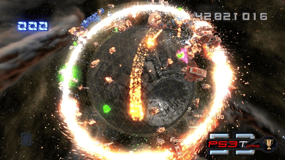 Super Stardust HD Impact Mode Screenshot