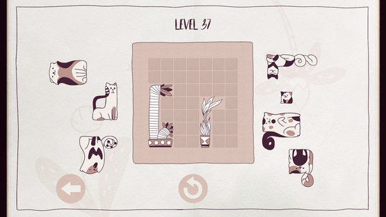 Cats Organized Neatly Screenshot