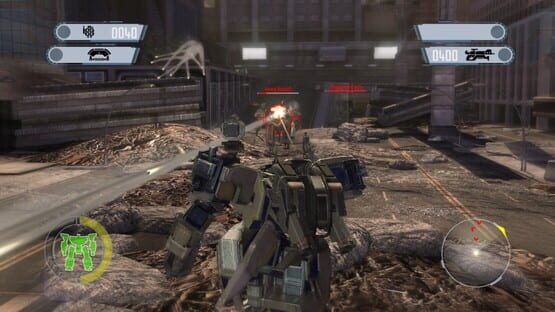 Képernyőkép erről: Front Mission Evolved: Wanzer Weapons Pack 1