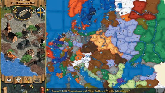 Képernyőkép erről: Europa Universalis II