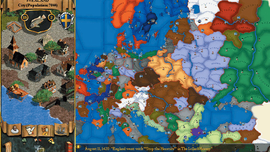 Europa Universalis II Screenshot